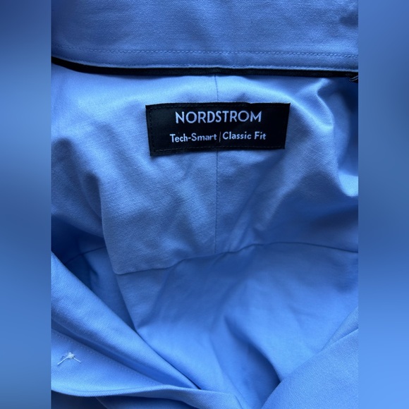 NORDSTROM MENS TECH SMART CLASSIC FIT DRESS SHIRT NWT - Picture 6 of 7